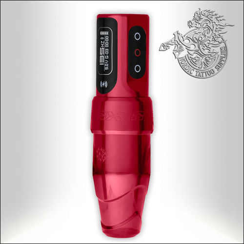 Microbeau Flux S Max - Rouge - 2.5mm Stroke - with 1 Powerbolt (2.0)