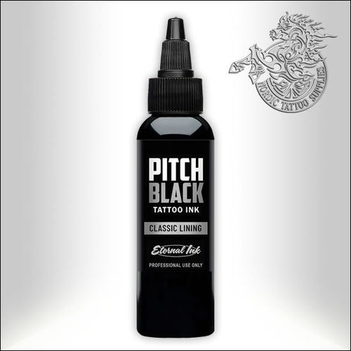 Eternal Ink 60ml Pitch Black Classic Lining