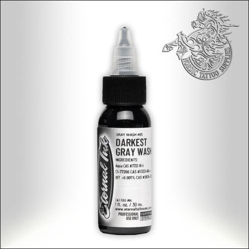 Eternal Ink 30ml Greywash Darkest