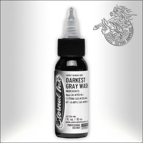 Eternal Ink 60ml Greywash Darkest