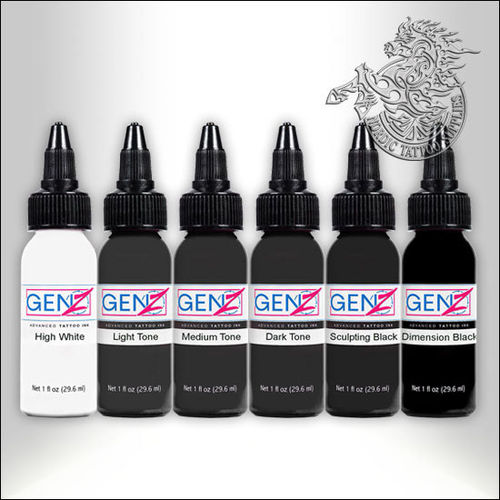 Intenze GEN-Z Bob Tyrrell  Black and Grey Series Set 6x30ml