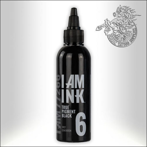 I AM INK - True Pigment Black 200ml - First Generation 6