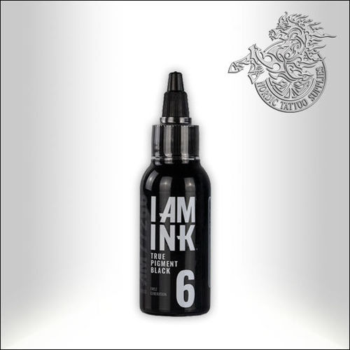 I AM INK - True Pigment Black 50ml - First Generation 6