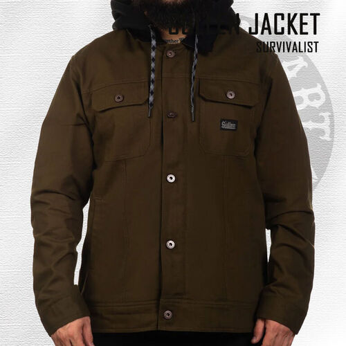 Sullen - Survivalist Duck Canvas Jacket - Army Green