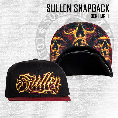 Sullen  Snapback - Ben Hur II - Black/Red