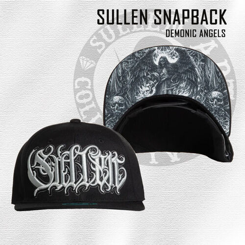 Sullen  Snapback - Demonic Angels - Black