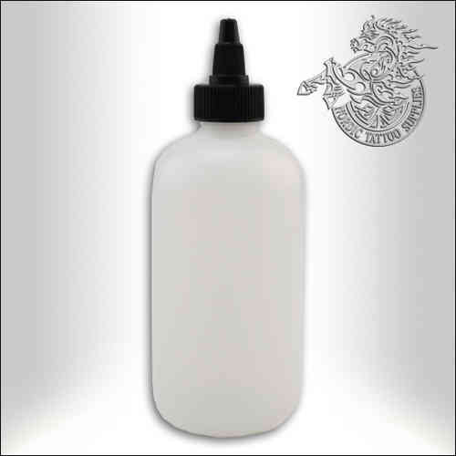 Boston Round Bottle 8oz With Top