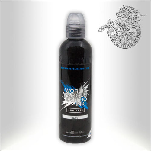 World Famous Ink Limitless 120ml - Dark Greywash