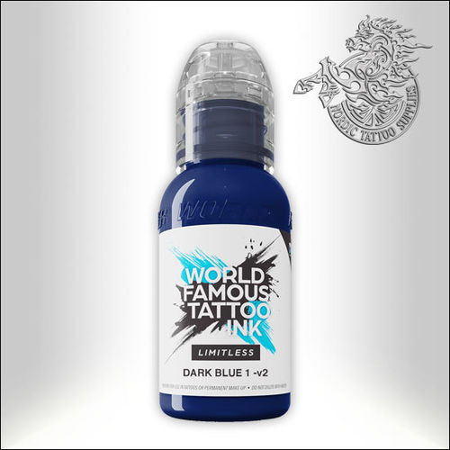 World Famous Ink Limitless 30ml - Dark Blue 1 V2