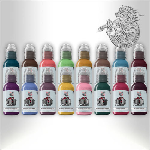 World Famous Ink Limitless A.D. Pancho Pro Color Set 16x30ml