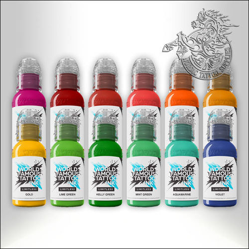 World Famous Ink Limitless Dragon Set 12x30ml