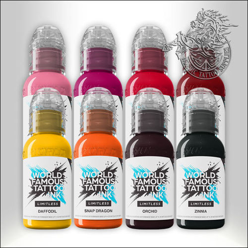 World Famous Ink Limitless Ryan Smith Flower Set 8x30ml