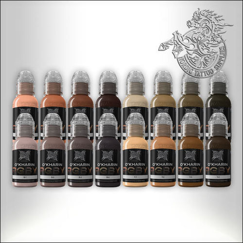 World Famous Ink Limitless Sasha O'kharin RGBY - Full Set 16x30ml