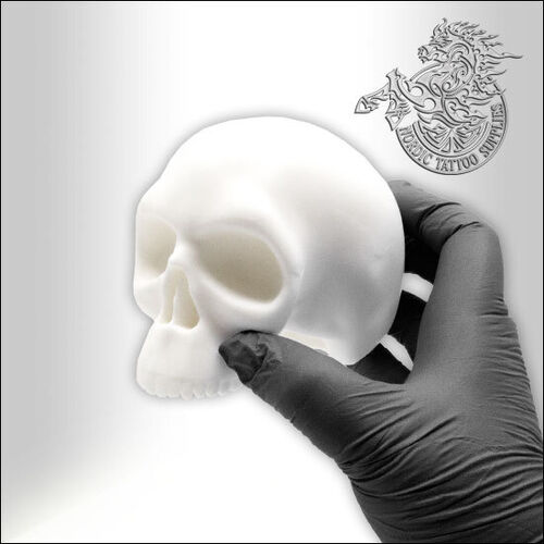 Tattooable Mini Silicone Skull